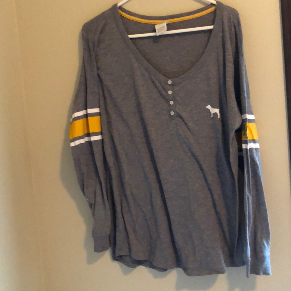 Victoria secret pink Henley large
